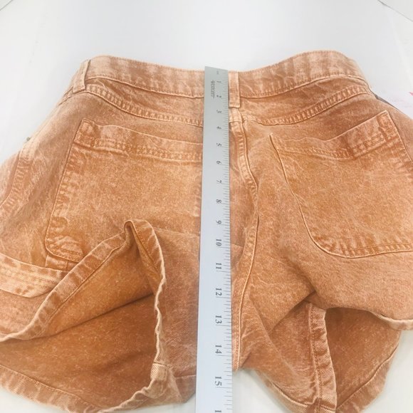 Isabel Maternity Ingrid/Isabel Women's Size 10 Side Panel Brown Carpenter Short - Picture 12 of 16